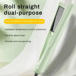 Two in one hair curling iron, suitable for various hairstyles, 30 second fast heating, three level temperature adjustment, meets various hair styling needs, ceramic curling iron
