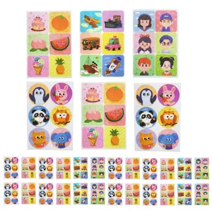 180 Counts Animal Shaped Mosquito Repellent Patch Stickers for Kids and Adults, Skin Friendly Cartoon Repellent Patches