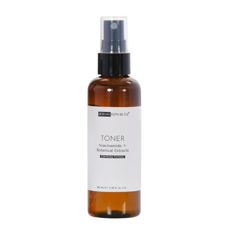DERMO REPUBLIQ Niacinamide + Botanical Extracts – Hydrating Face Toner for All Skin Types – 100 mL