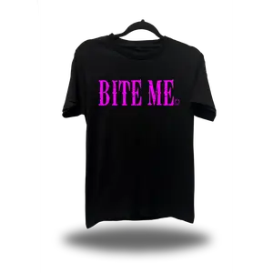 BITE ME - BLACK CLASSIC TEE