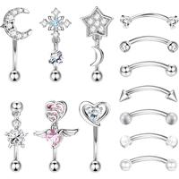 Cross & Star Rook Earrings