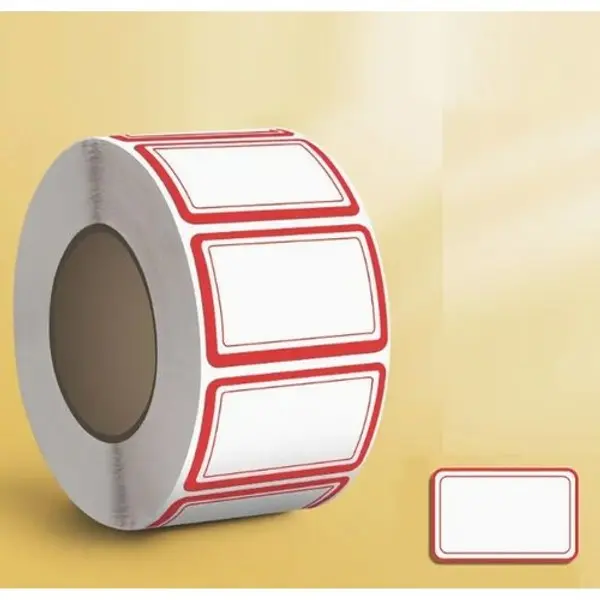 Red Storage Label Stickers Roll, 1 Roll, Office Labels, Planner Tabs, Page Markers, School Notes, Study Supplies, Desk Stationery, Color Coding Supplies, Notebook Tabs, Classroom Organization, Home Office Supplies, For Planner, Everyday Use