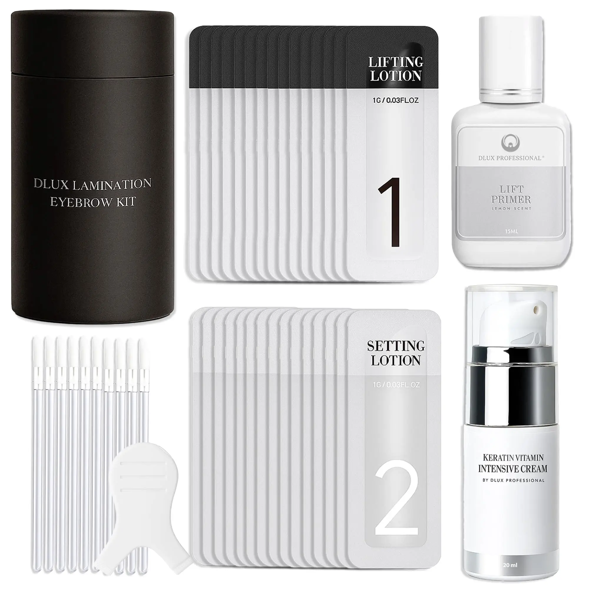 DLUX PROFESSIONAL Eyebrow Lamination Kit