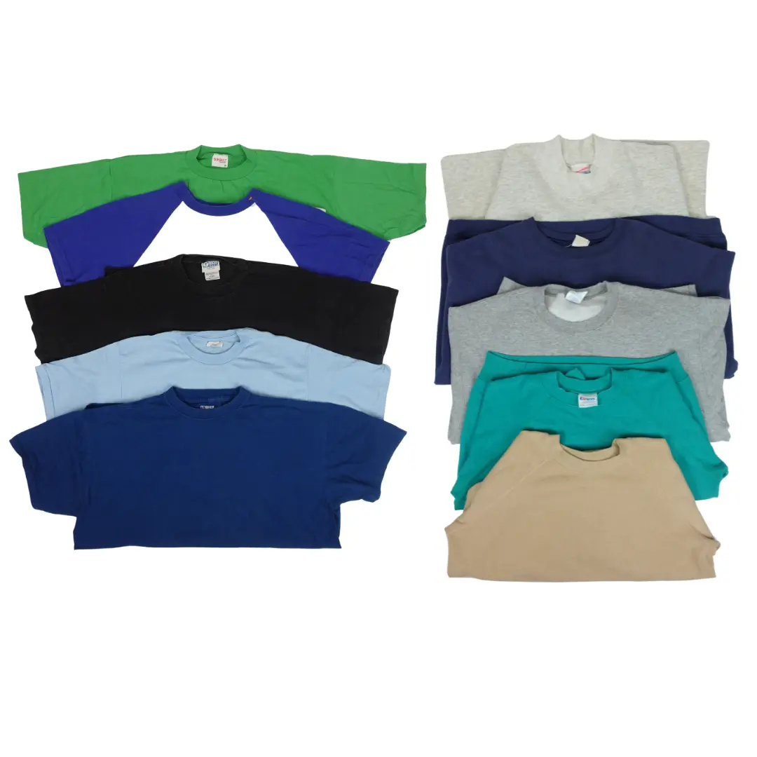 Blank Sweatshirts & T-Shirts Box of 50 lbs