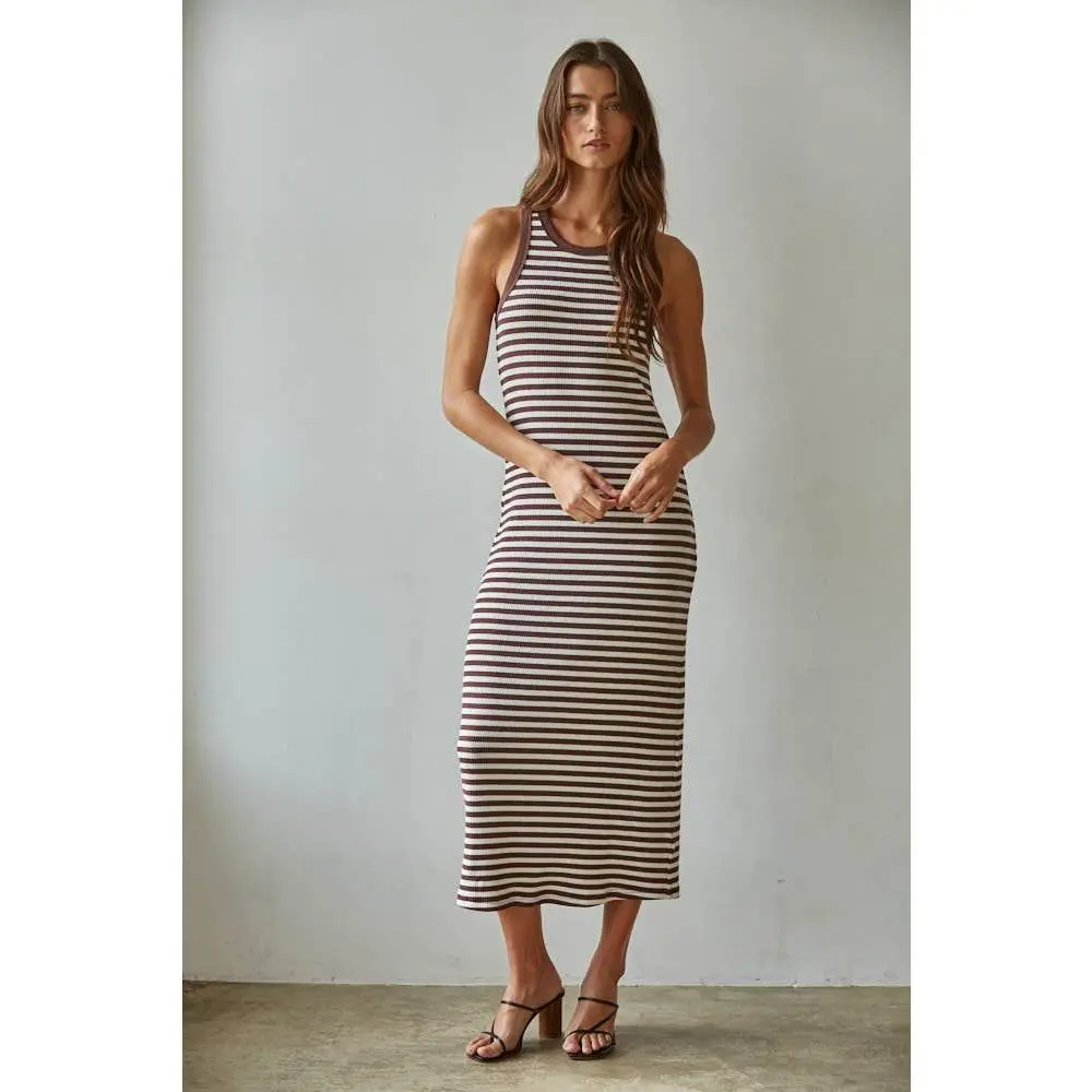 Cher Striped Tank Dress
