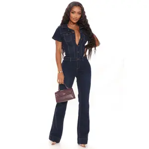 Day Dreaming Denim Jumpsuit - Denim Day Dreaming Denim Jumpsuit - Denim