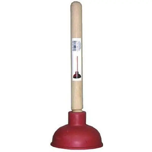 Everflow Industrial Supply C28800 4 in. Force Cup Plunger, Wood, Light Duty