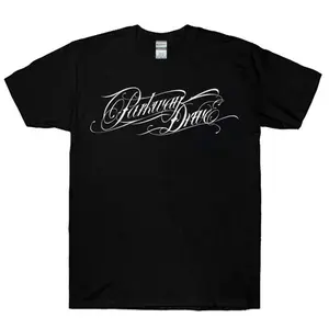 Parkway Drive Logo T Shirt Black Cotton Casual
