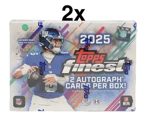 BREAK - 2X 2025 Topps Finest Football Hobby Boxes Pick Your Team!