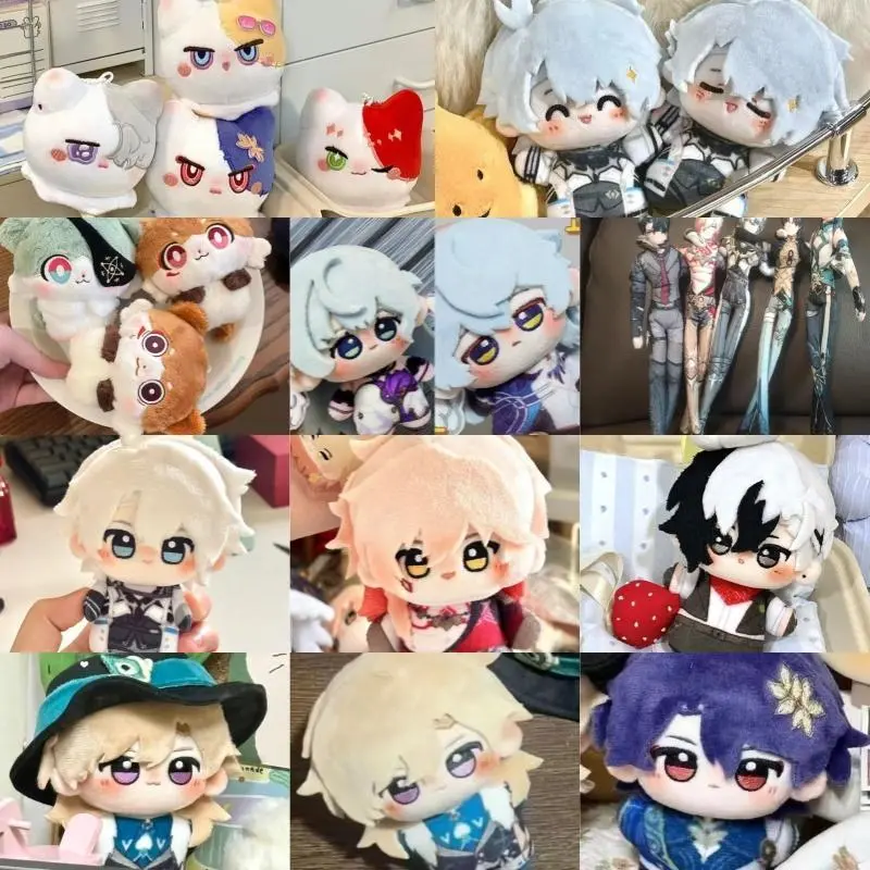 10cm Game Anime Honkai: Star Rail Phainon Cotton Doll Cosplay Dress Up Diy Plush Kawaii Plushie Stuffed Dolls Anime Game Toy