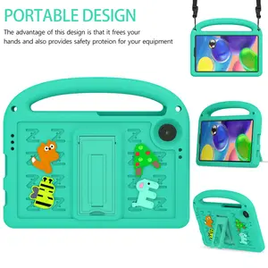 Tablet Case For Samsung For Galaxy Tab A11 (2025) /T220/T225/A9 8.7 (2023) New fashionable and creative cartoon design with stand for convenient carrying tablet computer case Durable material Tablet Protective Cover This product does not come with pen
