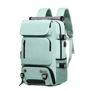 1pc Large Capacity Waterproof Laptop Backpack, Men's And Women's Travel BackpackWith Shoe Compartment, Suitable For Business, Travel And College, Holiday TravelParty Gifts, School Bags, Easter Valentines Gifts