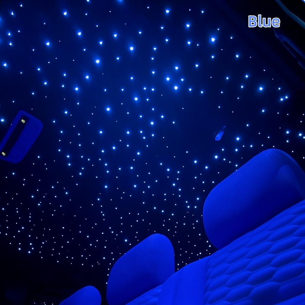 Starlight Headliner Kit 500 Twinkle Stars, RGBW Small Size Starlight Car Roof Kit for F150 Truck Stuff, Music Sync Modes Star Ceiling Light for Car Decoration, 500 Stars with Twinkle for Car Stuff