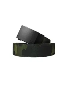 Savage Tacticians EDC Ratchet Camo Belts For Men - Tactical 1.5" Nylon Gun Belt - Matte Black Strap for Concealed Carry