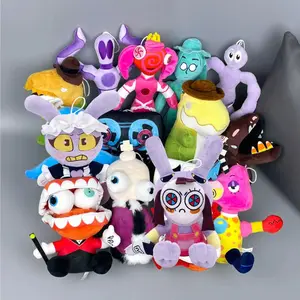 ！Hot The Amazing Digital Plush Toys Amazing Circus Clown Rabbit Plush Dolls Periphery Stuffed Toys Kids Adults Gift