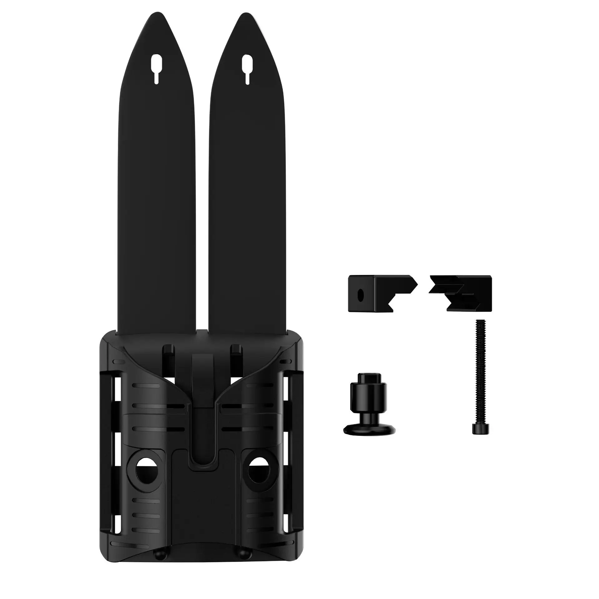 PerDDTrailLock Tactical Ambidextrous Magazine Holder, Heavy-Duty Nylon Mag Carrier with Quick Lock for Picatinny Rail, Functional Wear-Proof Gear for Outdoor Hunting & Outdoor Gaming
