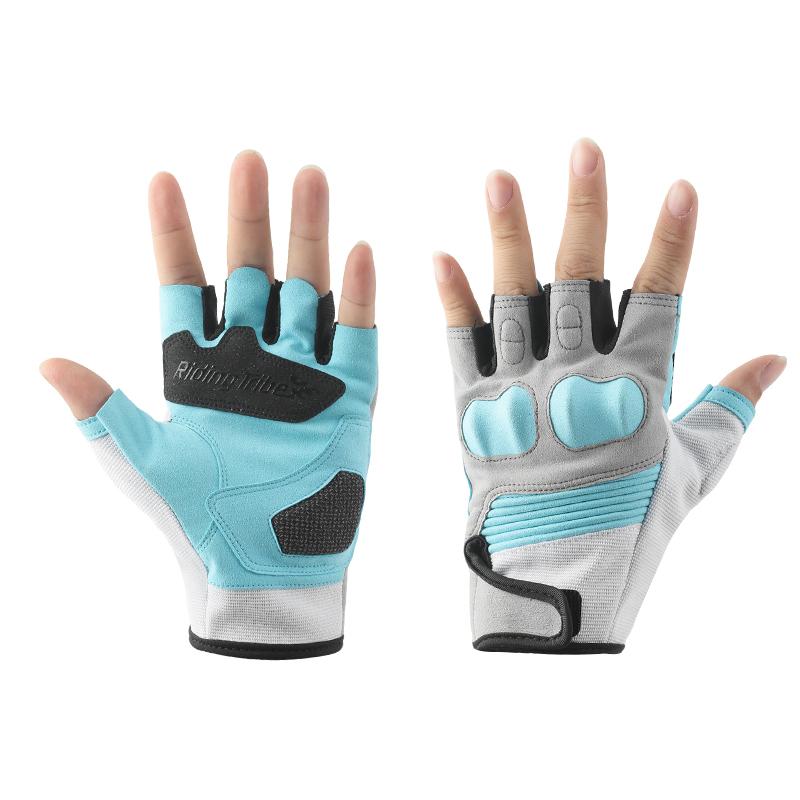 Half Finger Motorcycle Riding Gloves for Men and Women, Breathable, Non-Slip, Wear-Resistant, Touchscreen Compatible, Protective Outdoor Motorbike Gear for Summer