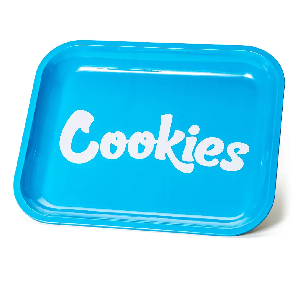 Cookies Blue Large Metal Tray Cookies Blue Large Metal Tray