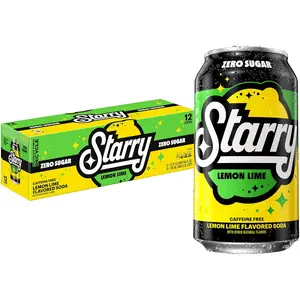Zero Sugar Lemon Lime Soda, 12 Fl Oz Cans (Pack of 12)