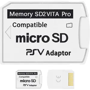 SD2Vita 5.0 PS Vita Micro SD Memory Card Adapter, PS Vita Micro SD Adapter Compatible with PSV 1000/2000 3.60 HENkaku Enso System, DQ053