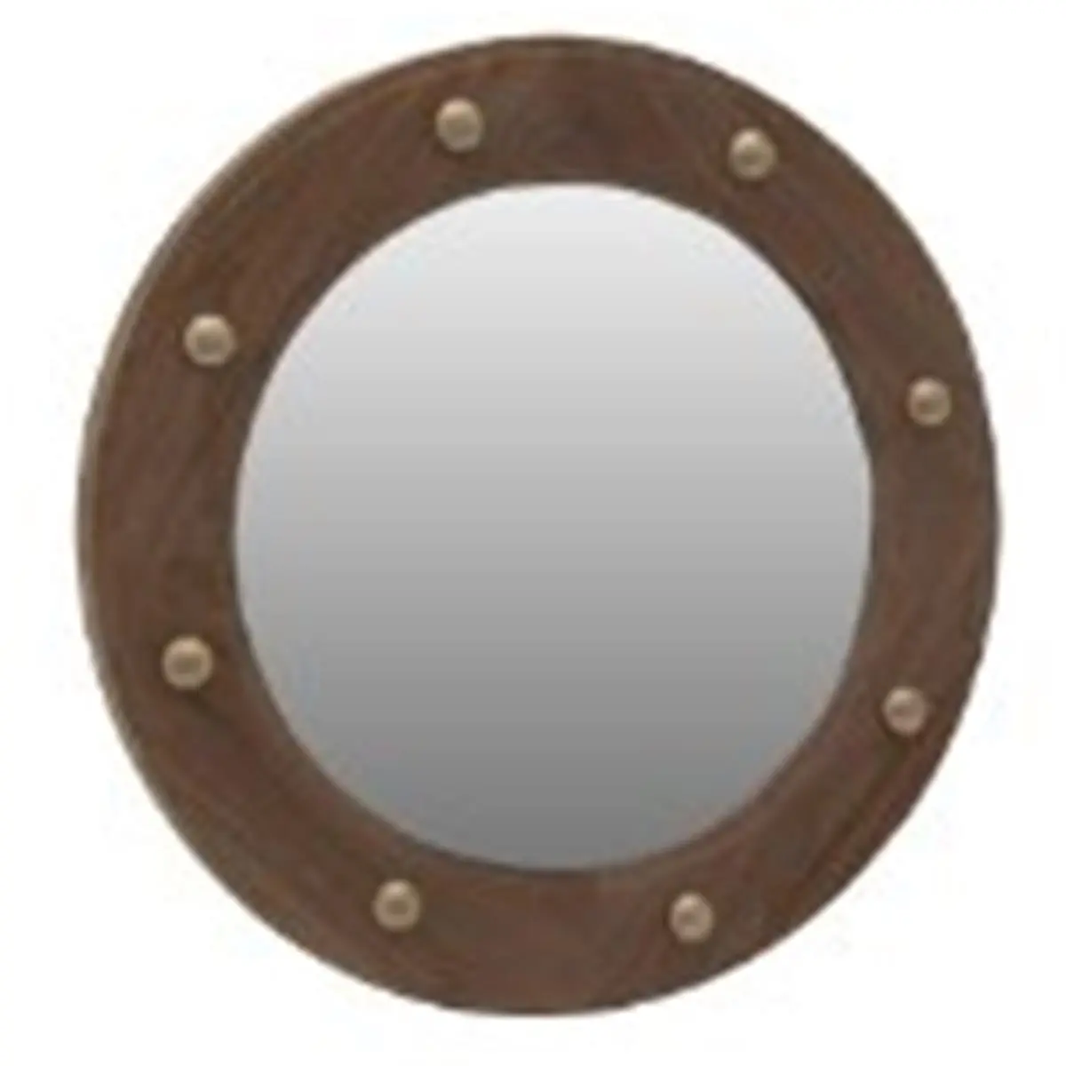SeaTeak 62540 Mirror Porthole, Decor, Round, Boat Decor, Nautical Look, Room Decor