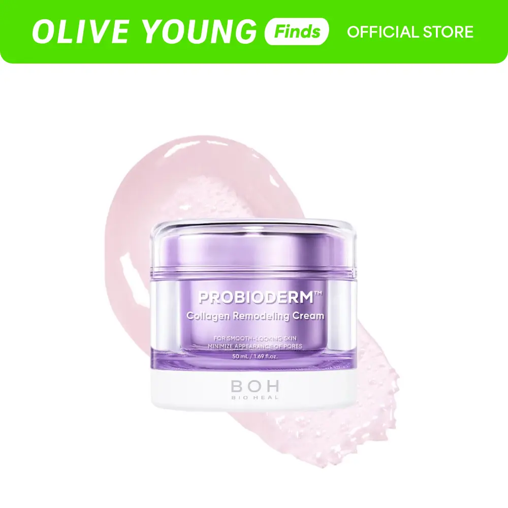 [BIOHEAL BOH] Probioderm Collagen Remodeling Cream 1.69 fl oz (50 ml) | Pore Tightening Cream with 150,000 Collagen Capsules for Firmness & Smooth Texture | Lightweight Moisturizer for Flawless Skin Gentle Moisture | Mother's Day Gift