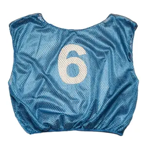 Champion Sports  Practice Numbered Adult Scrimmage Vest, Royal Blue