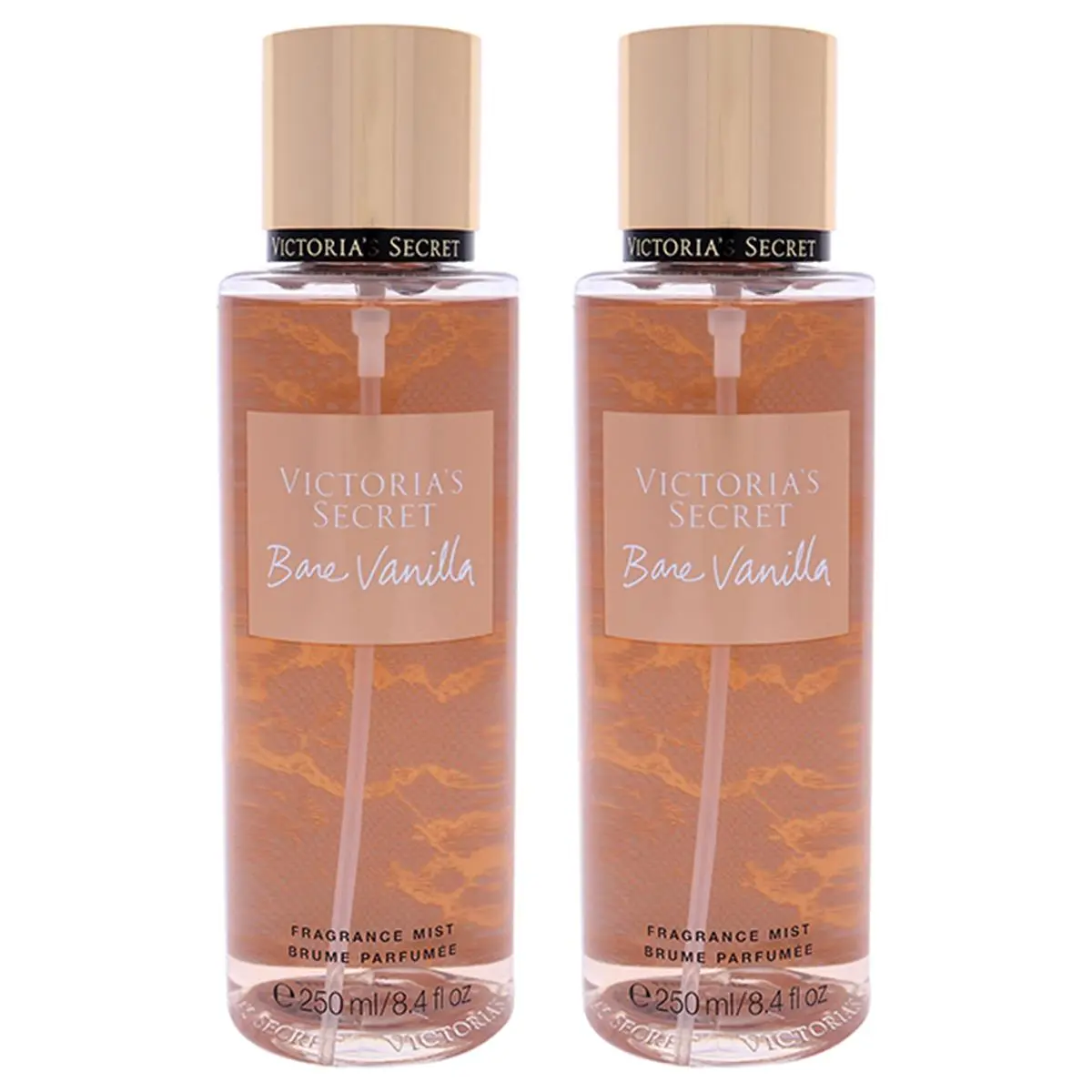 Victoria's Secret Bare Scent Body Spray, Refreshing Everyday Fragrance for Women, 8.4 fl oz (Pack of 2), Body Fragrance Mist