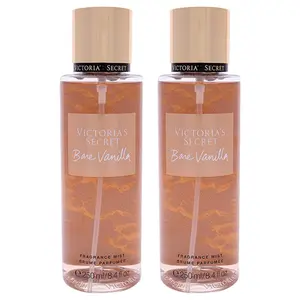 Victorias Secret  Bare Vanilla Fragrance Mist for Women - 8.4 oz - Pack of 2