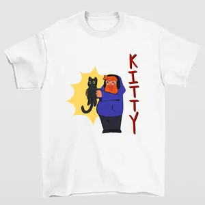 Caseoh Kitty Classic T-Shirt Highlighting Fun and Quirky Design for Fans of Caseoh