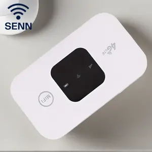 SENN 4G Mobile Hotspot for Travel & Remote Work - Stable Pocket WiFi Router, Fast Video Calls, SIM Plug-in card wifiMini Design Car Compatible, No Contract, 12H Battery Life