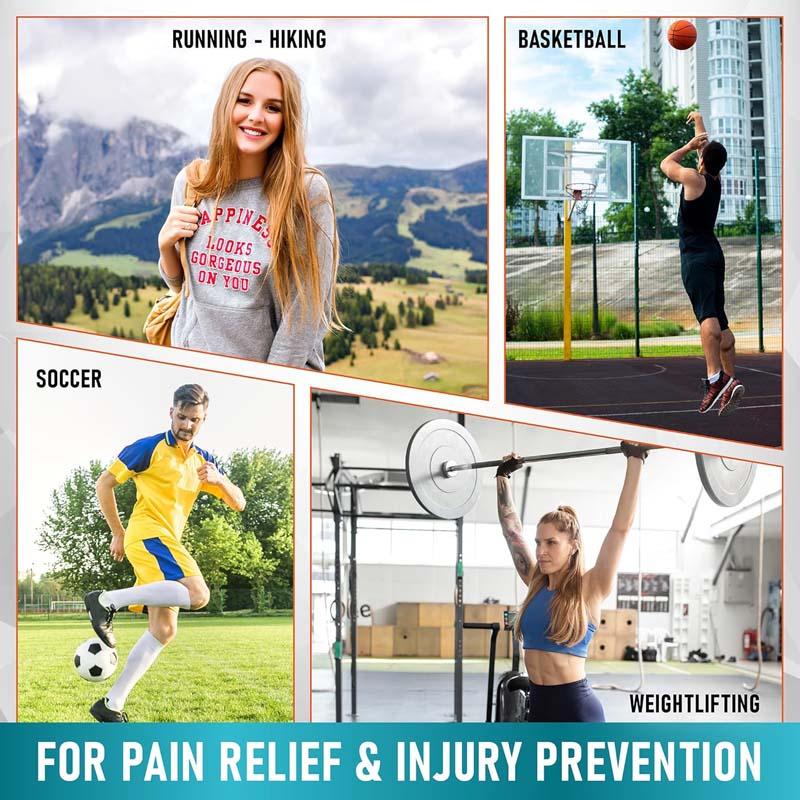 Knee Strap for Knee Pain Relief,Patella Band for Basketball, Jumpers Knee, Tendonitis, Running, Hiking, Soccer, Osgood Schlatter