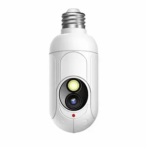 Instavision Wireless Bulb Security Camera, 1080P HD WiFi Wireless Surveillance Camera, Motion Detection, Two-Way Audio – Easy-to-Install WiFi Home Security Camera