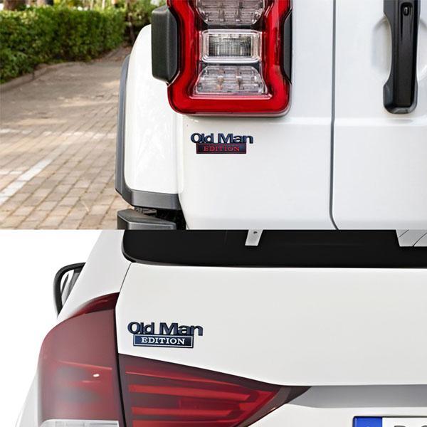 "Old Man Edition" 3D Emblem Sticker Badge, Funny Decals for Car, Truck, SUV, Motorcycle "Old Man Edition" 3D Emblem Sticker Badge, Funny Decals for Car, Truck, SUV, Motorcycle