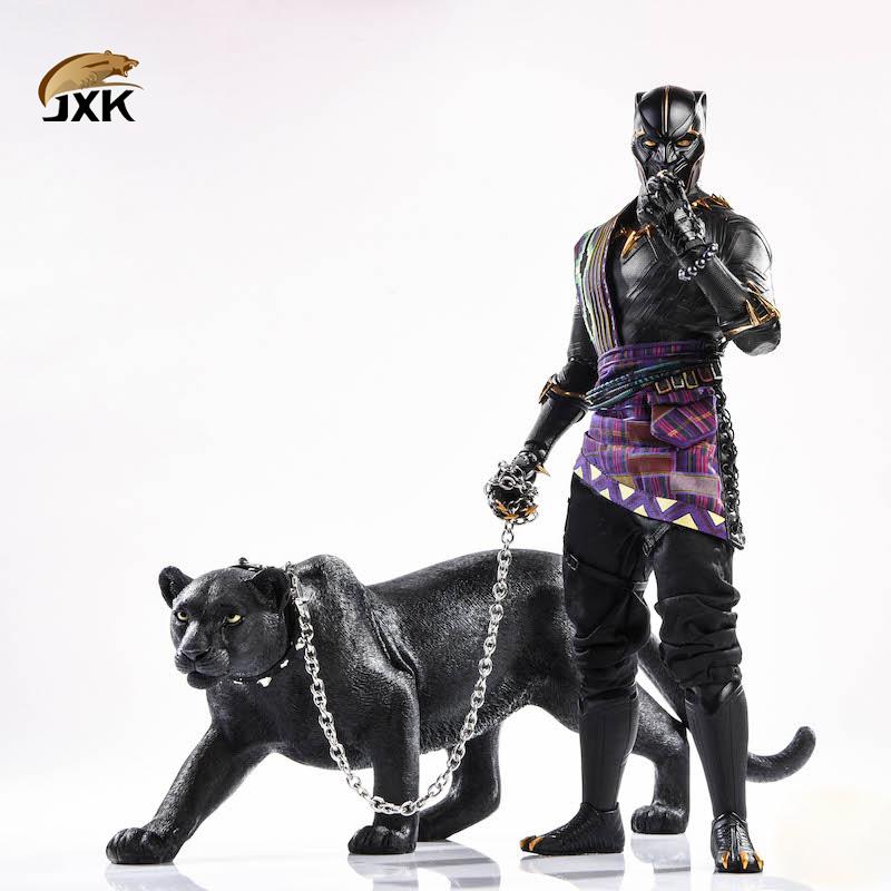 JXK Studio Leopard Figurine Statue SeriesDurable Polyresin with Intricate Details