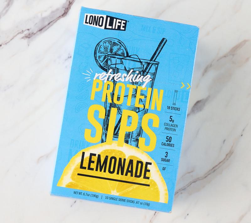 LonoLife 10 Single Serve Protein Packed Lemonade Mixes