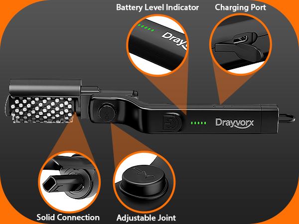 【Father's Day Gift】Drayvorx Electric Grill Brush for Outdoor, 2026 TikTok BBQ Grill Cleaner with 2 Heads, 3-Speed & Angle Adjust Cordless Rotary Grill Brush, 150Mins Runtime Grill Cleaning Brush for Barbecue Grates,summerwins,safe bristle 【Father's Day Gift】Drayvorx Electric Grill Brush for Outdoor, 2026 TikTok BBQ Grill Cleaner with 2 Heads, 3-Speed & Angle Adjust Cordless Rotary Grill Brush, 150Mins Runtime Grill Cleaning Brush for Barbecue Grates,summerwins,safe bristle