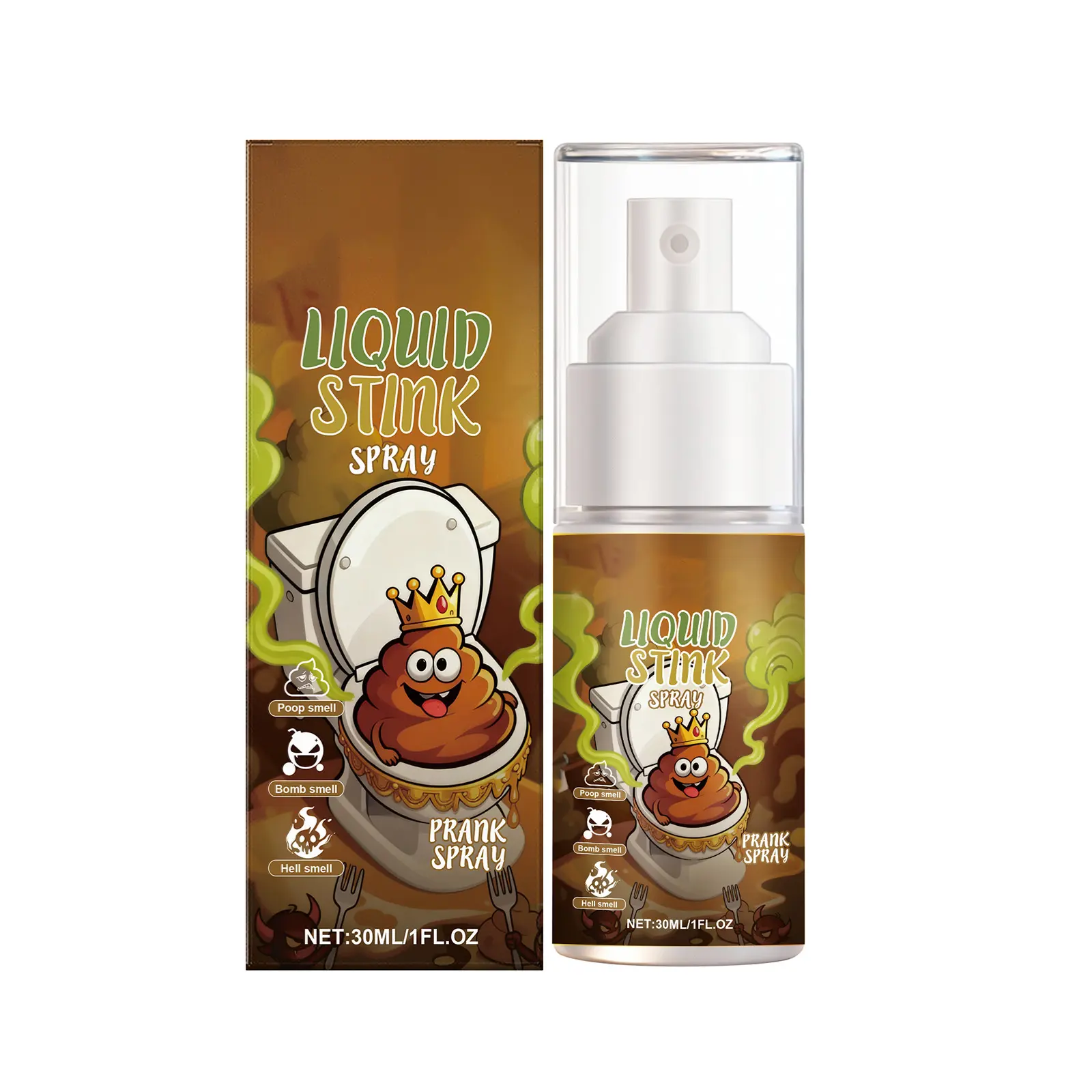 Glycerin-Base Fart Spray, Unisex Comedic Prank Gag Toy with Strong Pungent Odor, Party Decorations & Entertainment Prop for Festive Home Gatherings