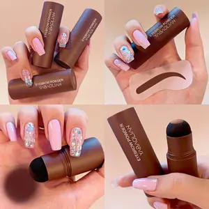 【Live Exclusive】YaBolian Eyebrow Stamp Set — Includes 3 Eyebrow Stencils, Waterproof & Sweatproof Long-Lasting Formula, Easy to Use for Matte Flawless Perfect Brows