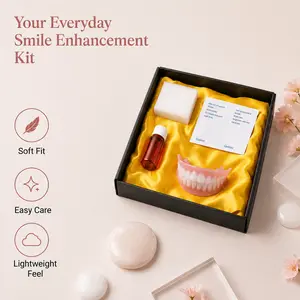 ELARA BEAUTY Aesthetic Instant Smile Cover - Soft Reusable Teeth Enhancer, No Glue, Natural Look, At-Home Oral Beauty Accessory
