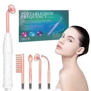 Portable High-Frequency Facial Beauty Tool, Handheld Face Skincare Stick, New Us Plug, Ideal for Home Use & Travel