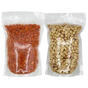 1lb Bag of Peanuts - Chile & Lime or Salt & Lime - Resealable Bag, Crunchy Mexican Snack, Spicy, Salty, Shareable
