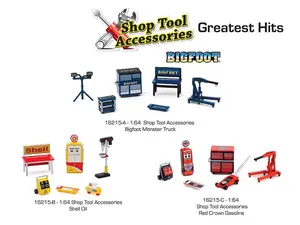 Auto Body Shop - Shop Tool Accessories – Greatest Hits Diecast 1:64 Scale Model - Greenlight 16215