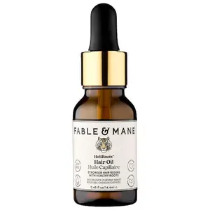 Fable & Mane HoliRoots ™         Pre-Wash Treatment Oil for Thinning Hair growth comb men beeswax ruler Lightweight