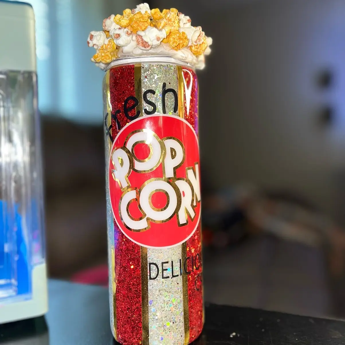 Fresh popcorn tumbler cup