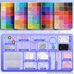 120-Colors Fuse Beads Kit, 3D Pixel Puzzle Melting Beads Set with Pegboards, Ironing Paper, Tweezers & DIY Beading Accessories, Arts & Crafts Kit for Kids & Adults, Jewelry Making & Creative Room Decor Gifts,Teacher appreciation gifts,Graduation gifts