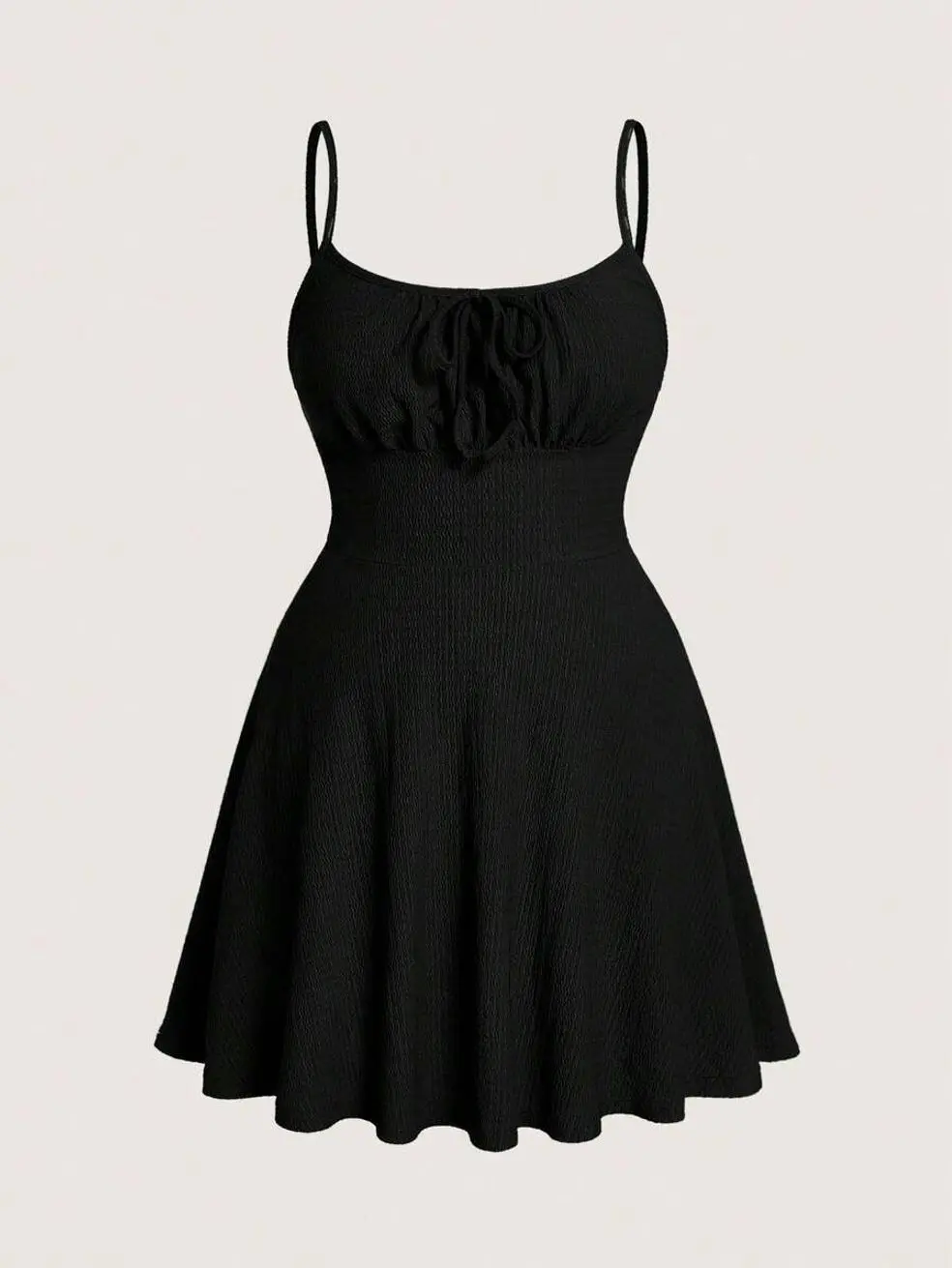 Plus Size A-Line Pleated Dress, Stretchy Smart Casual Summer Dress for Date Night