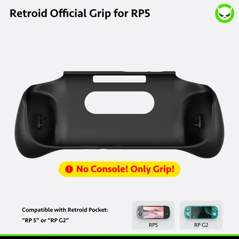 【 No Console, Only Grip 】Retroid Official Grip for Retroid Pocket 5/ Retroid Pocket G2, Accessories
