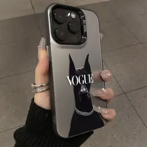 Stylish, trendy, shock-resistant phone cases for iPhone 17/16/15; New trendy dog-themed phone cases for iPhone 17 Pro/16 Pro Max; iPhone 15 Plus/14