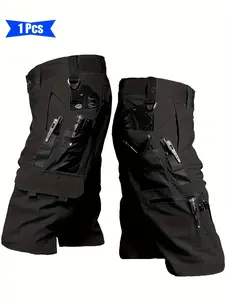 Summer leisure sports multi-pocket shorts, Shorts with pocket, outdoor durable cycling shorts, quick-dry fishing shorts, camping hiking outdoor sports shorts, unisex tactical shorts, Crossover Athletic Shorts, Outdoor Workout Shorts